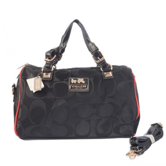 Coach In Signature Medium Black Luggage Bags AYD | Women